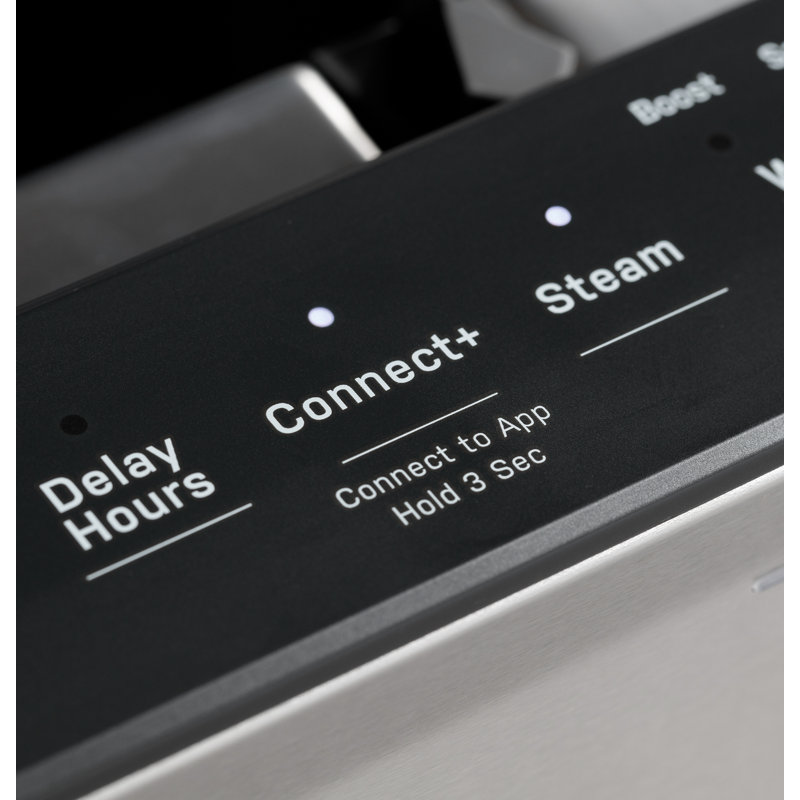 24" 44 Decibel ENERGY STAR Certified Smart Built-in Top Control Dishwasher with Adjustable Rack and Tub