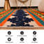 Tapis intérieur / extérieur bleu marine / vert / orange Heston-1822577215