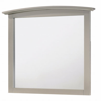 Elegant Silver Champagne Wall Mirror