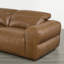 Canapé inclinable électrique à double moteur de 124 po avec conception murale zéro, appui-tête réglable et cuir fleur-544173651-544173654