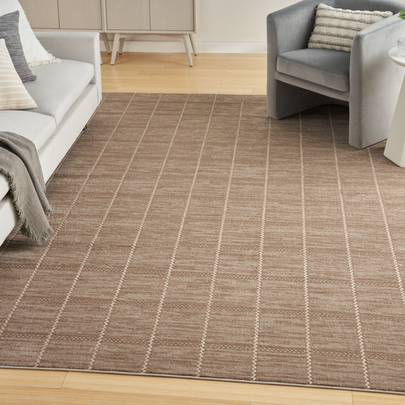 Geometric Indoor Rug, Rectangle 7'10" x 9'10"