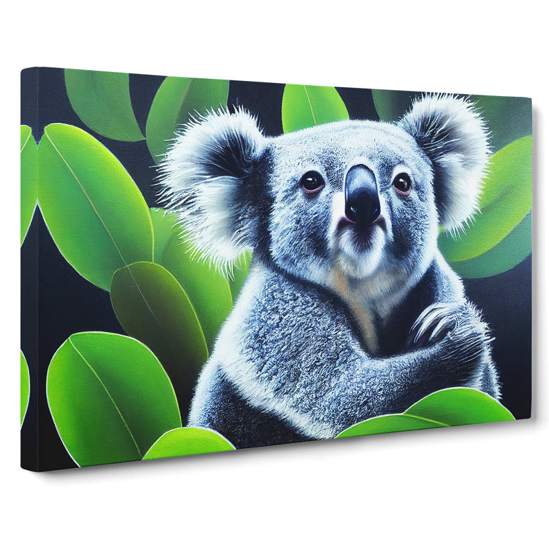 Koala Bear Art Vol.1 - Wrapped Canvas, 40cm H x 60cm W x 3cm D
