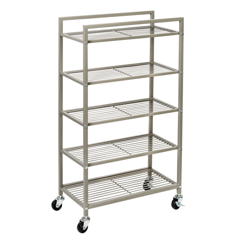 Chariot de rangement roulant pour salle de bain