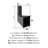 Blackrock Single Prong Matte Black Robe Hook-66149272