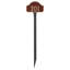 Fitzgerald Petite Address Sign Plaque with Lawn Stake-220178069