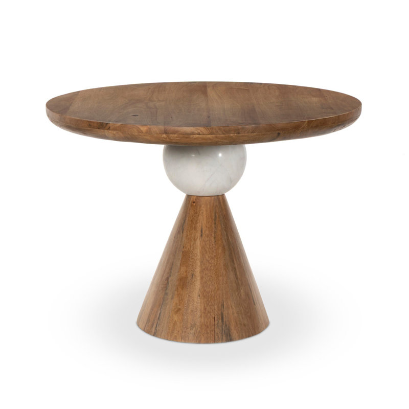 Bibianna Dining Table, Smoked Honey