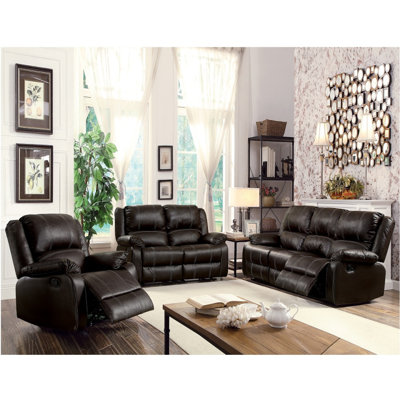 Modern Sofazuriel  Synthetic  Recliner Sofa