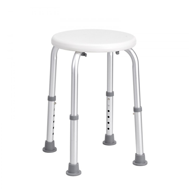 Shower Chair for Inside Shower, Adjustable Height Shower Stool, Non-Slip Bench