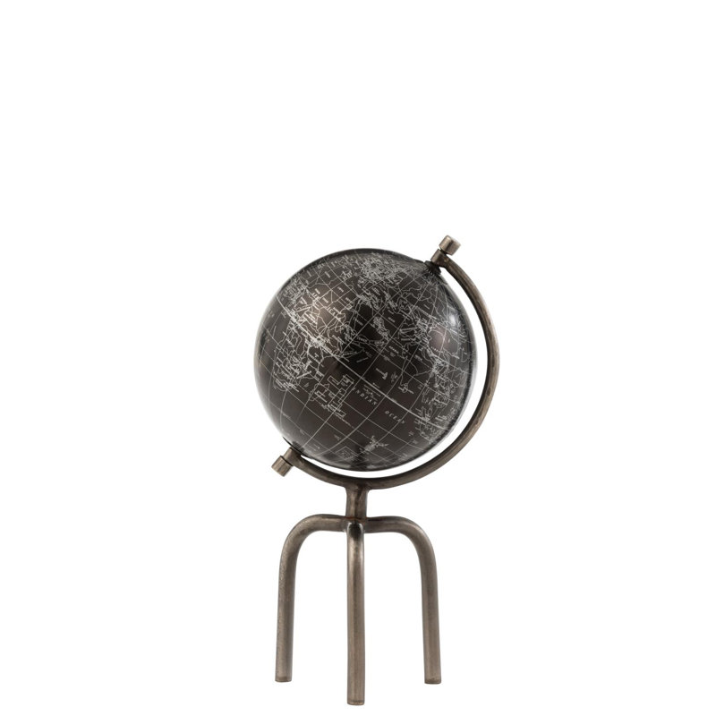 Floor Globe, 45cm H x 22cm W x 20cm D