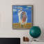 Toile encadrée de qualité supérieure Blue Heron - prête à être accrochée-316151942-316151936