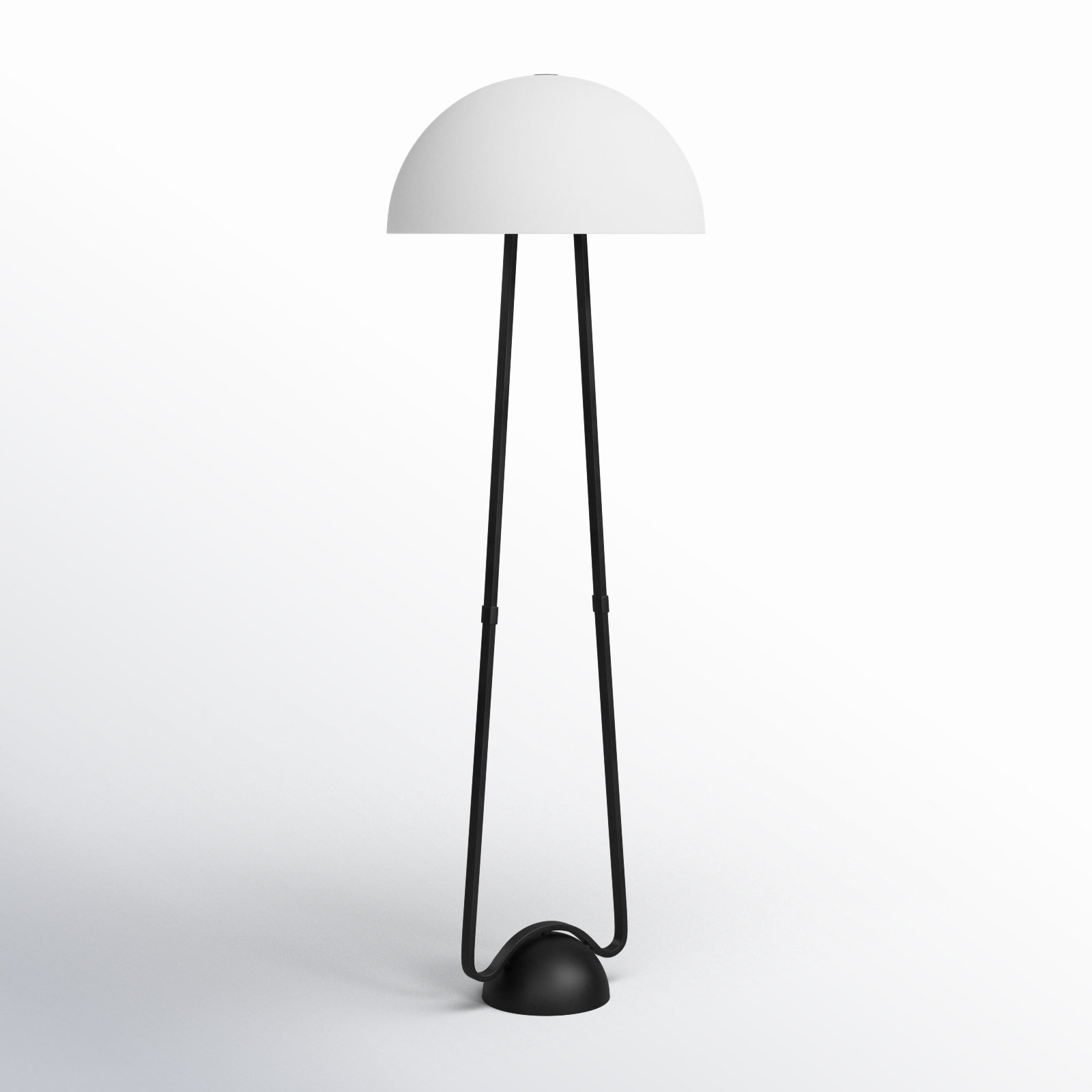 Romaine 57.5'' Steel Floor Lamp