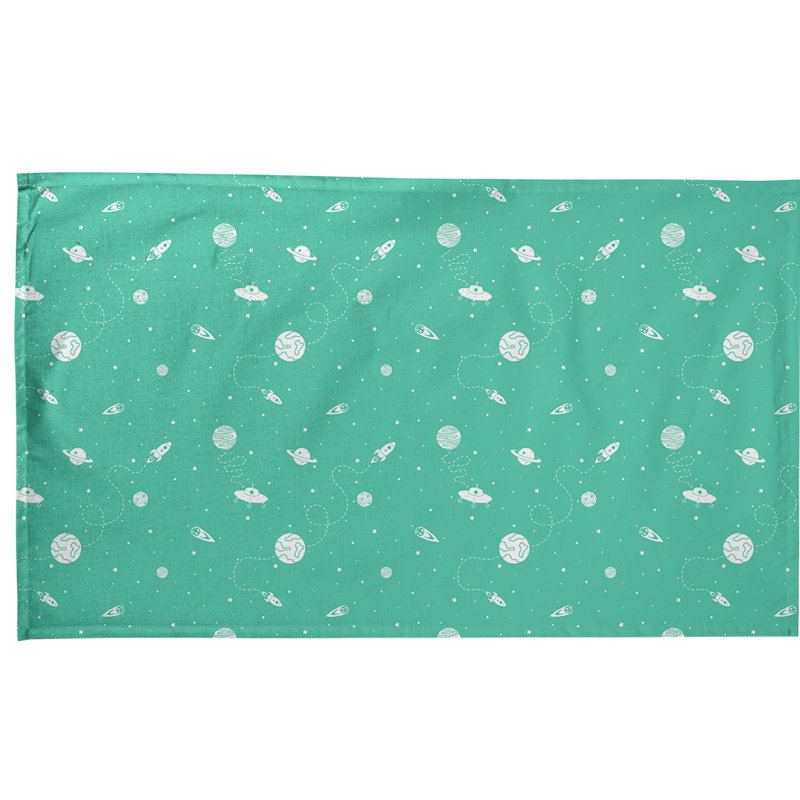 Tea Towel Kitchen Towel, Poly Twill, Green