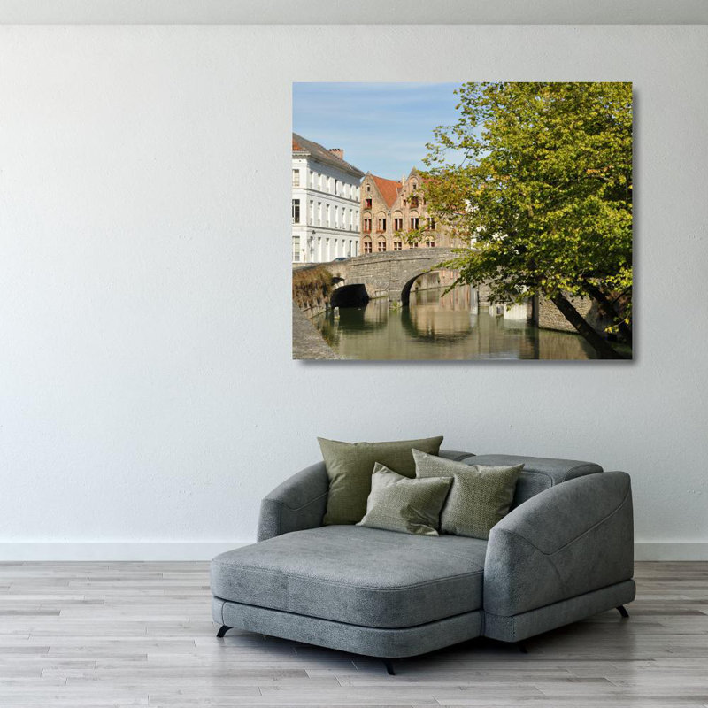 Augustijnen Bridge, Belgium, 28" H x 34" W