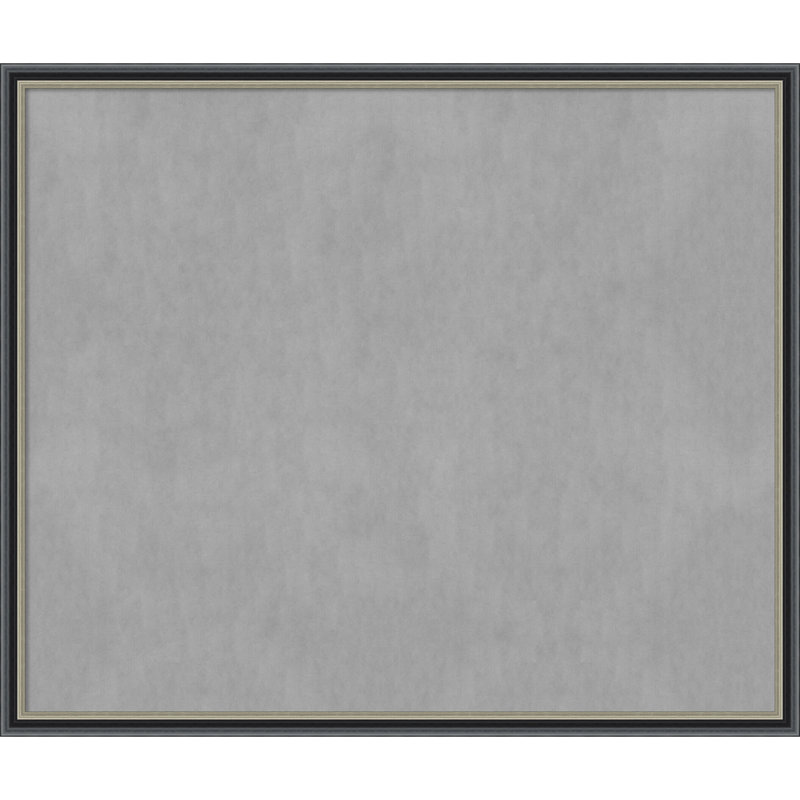 Tableau magnétique magnétique en métal, 43" H x 51" W