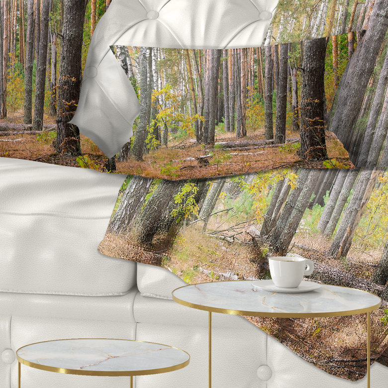 Coussin Green Forest, Rectangle, 12 po x 20 po