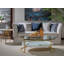 Signature Designs Crystal Stone Round End Table