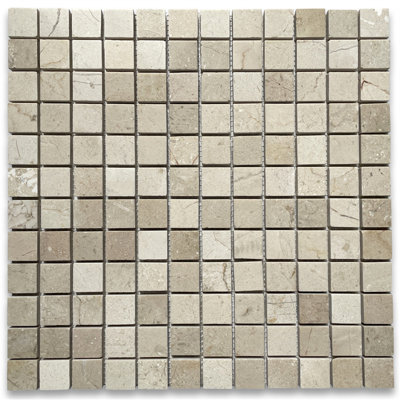 12" x 12" Marble Mosaic Wall & Floor Tile