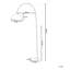 Jaylynn 160cm Copper Arched Floor Lamp