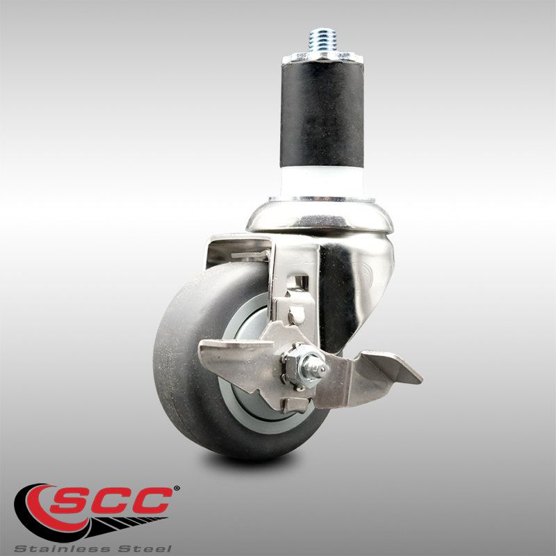 Thermoplastic Rubber Casters