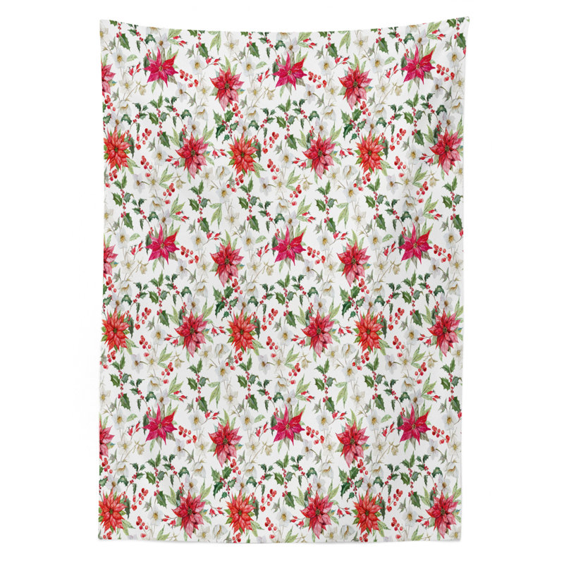 Watercolor Tablecloth, 70" x 52"