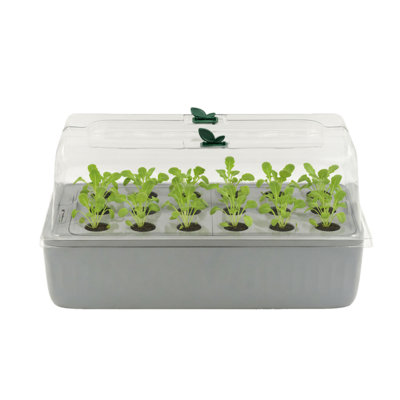 EZ Leafy 10" x 20" Self-Watering Indoor Pot Planter