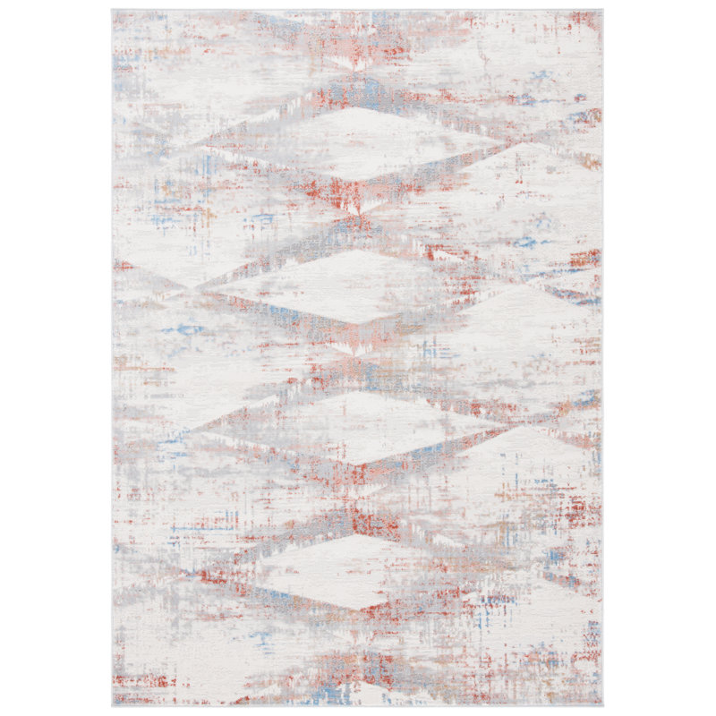 Amelia Cotton Geometric Rug, Rectangle 9' x 12'