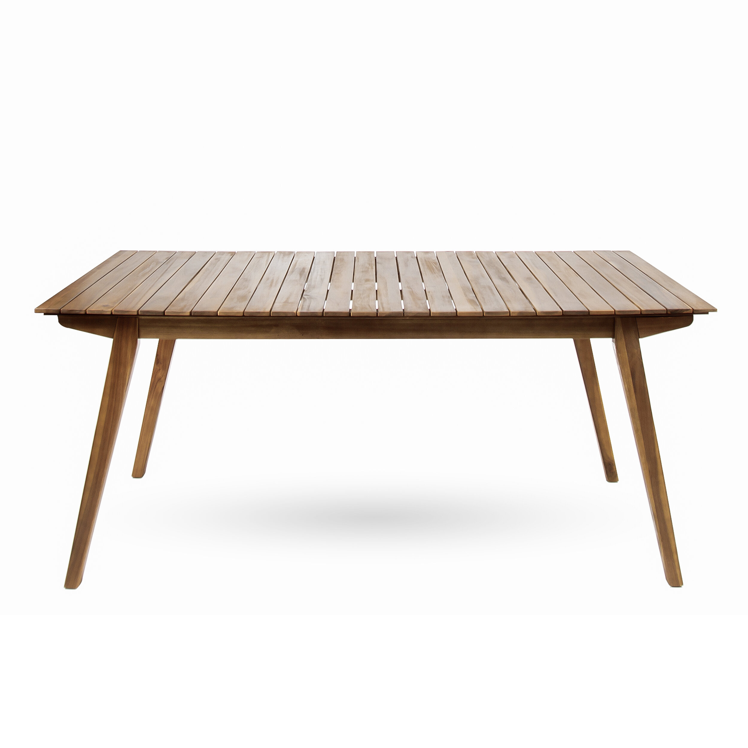 Union Rustic Lindo Rustic Wood Dining Table & Reviews | Wayfair