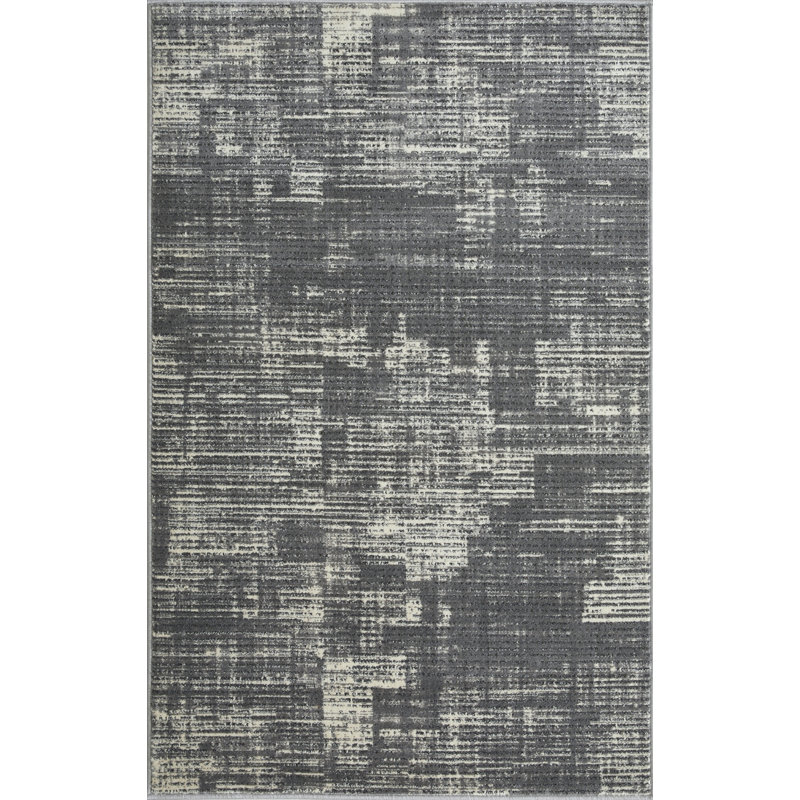 Abstract Indoor Rug, Rectangle 3'3" x 5'3"