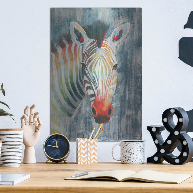 «Prism Zebra I» par Grace Popp, H 16 po x l 12 po