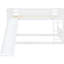 Lit double superposé avec glissade, option de chambre à coucher polyvalente et élégante