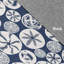 Bleu marine/beige à motif géométrique alcesta Tapis décoratif-1083215502