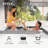 Intex PureSpa Greystone Deluxe 4 Person Inflatable Hot Tub Square Spa, 69 Inch x 28 Inch