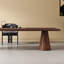 Ensemble de table de salle à manger pratique en bois de frêne et en fer-108072365