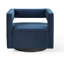 Fauteuil pivotant en velours Booth Performance-2066939160