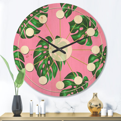 Solid Wood Wall Clock