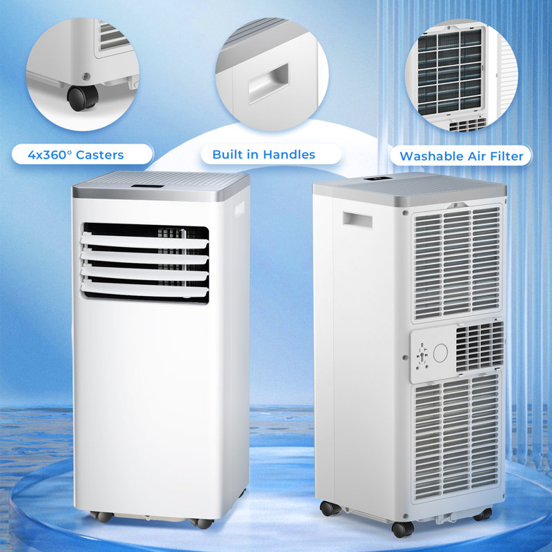 Antarctic Star 10000 BTU Air Conditioner， Cools 450 Sq.Ft. 3-in-1 Air Conditioner with Remote