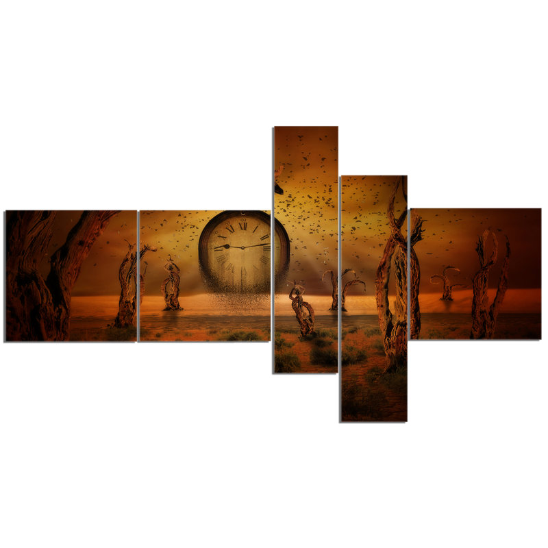 « end of time », impression à multiples images sur toile