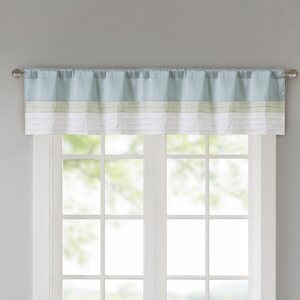 Andover Mills™ Liesel Polyoni Pintuck Window Valance & Reviews | Wayfair