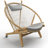 38" Wide Polyester Papasan Chair-578044254