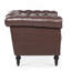 Canapé à accoudoirs carrés 38,98 po Daintin-1512793958