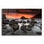 «Indian Beach Sunset» par Rick Berk, art en verre acrylique-1459875588