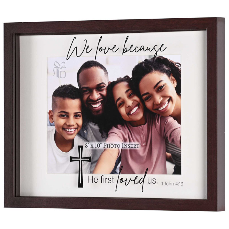 Brown Picture Frame with Mat
