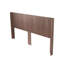 Tête de lit en bois massif Ebern Designs, fixation murale, chêne naturel-912824894-929358437