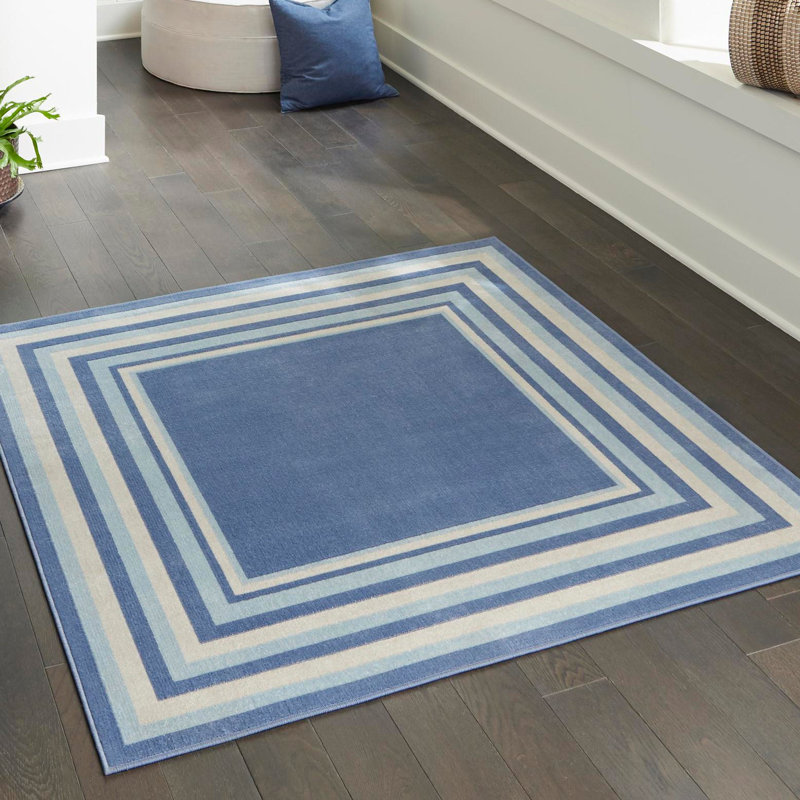 Hoehne Indoor Rug, Square 5'3"