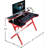 Runulf Desk with Hutch - Office Computer Desk with Bookshelf Storage-1690407732