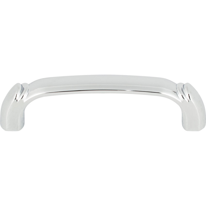 Pomander Bar pull, Polished Chrome, 3 3/4" Center to Center