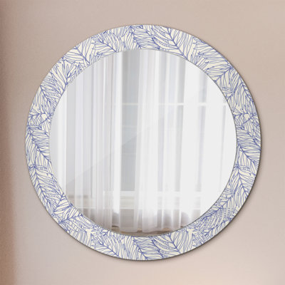 Huldar Glass Flat Wall Mirror