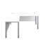 Buariki L-Shaped Metal Base Executive Desk-203599901-203599910-203599911