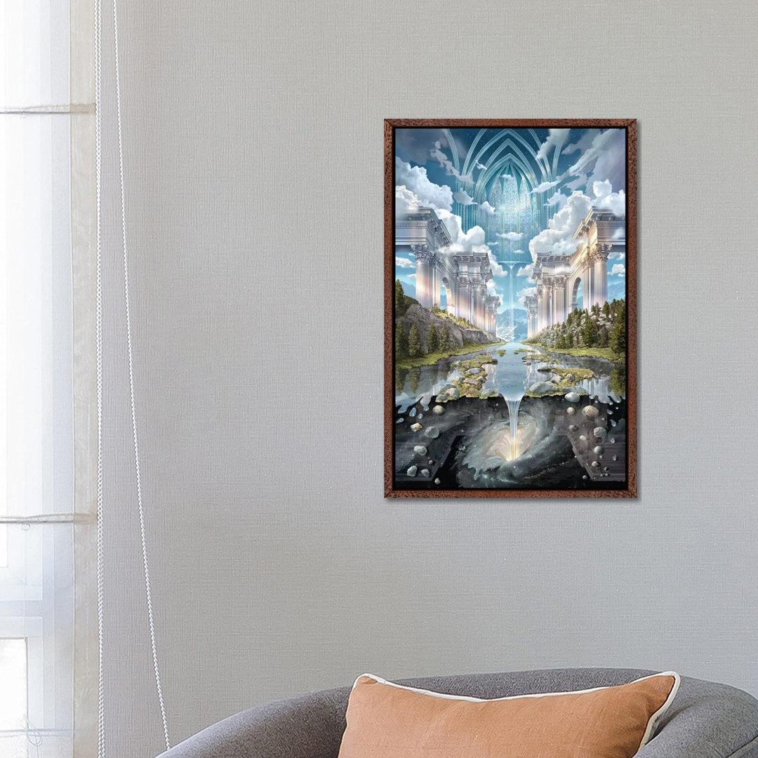 Genesis II von John Stephens - Galerie-verpackte Leinwand Giclée auf Leinwand