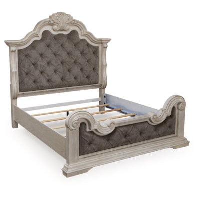Andonhall King Upholstered Panel Bed